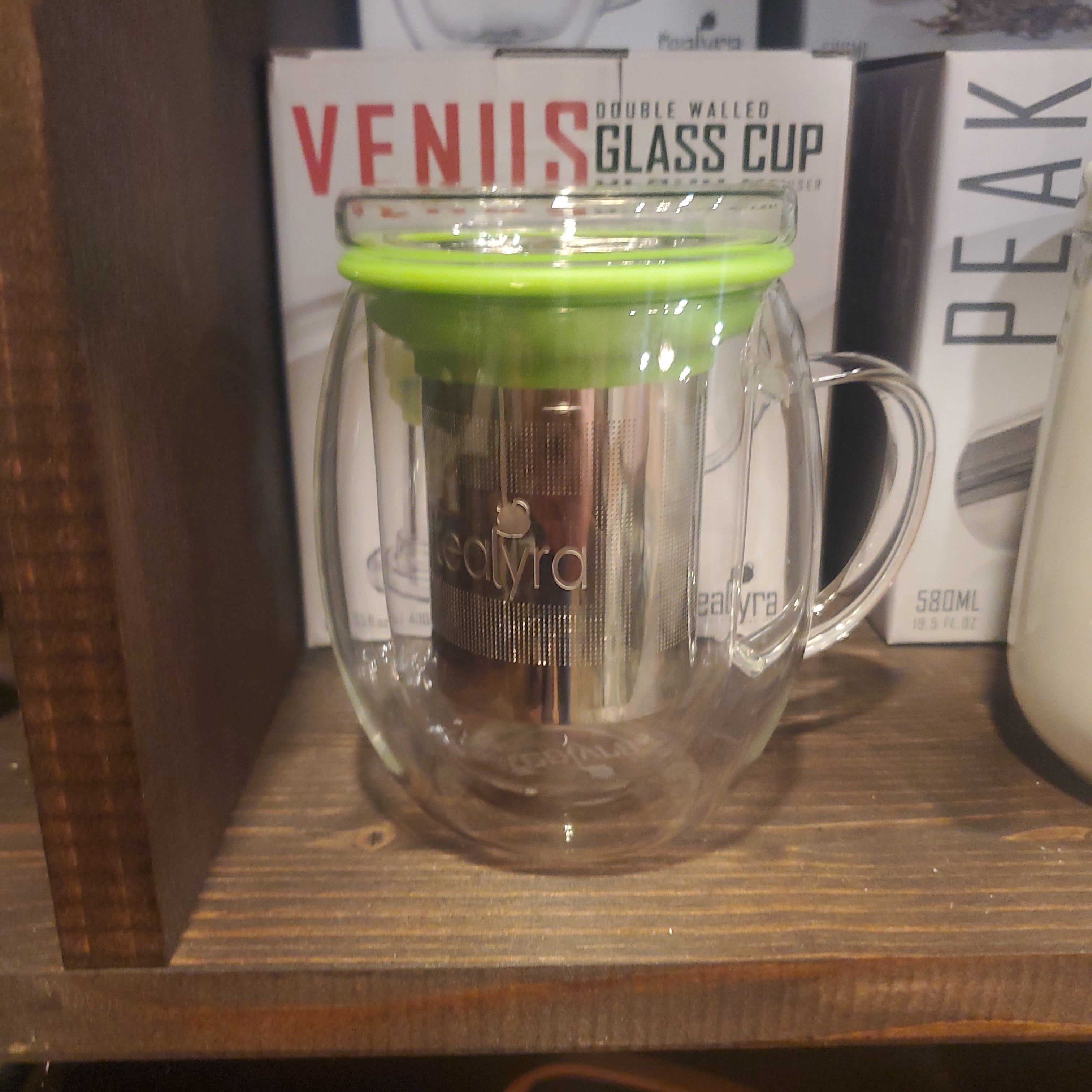 Venus Double Walled Glass Cup – Bertea's