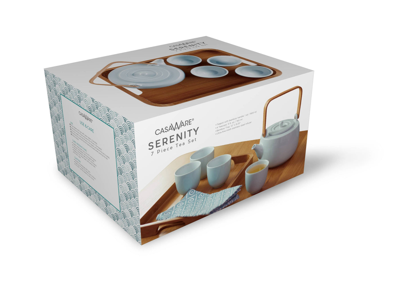 7Pc Tea Set Serenity